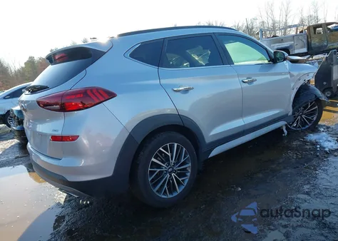2019 Hyundai Tucson Ultimate z USA, uszkodzony, nr VIN KM8J3CAL2KU856297